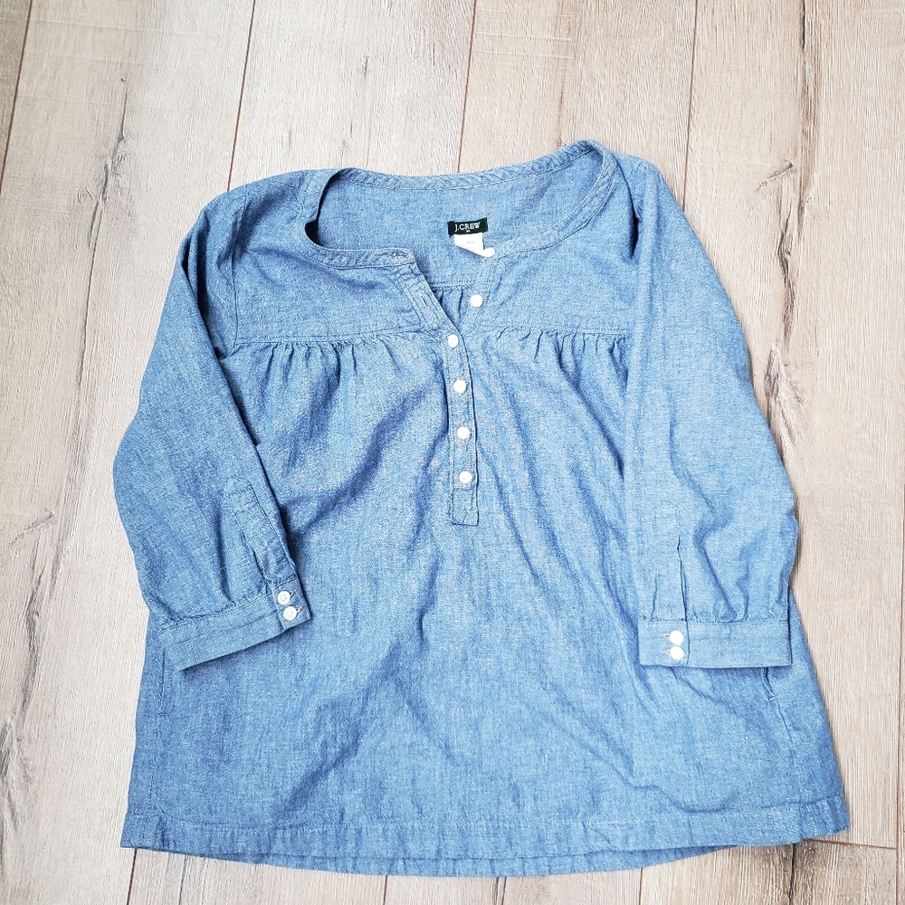 J. Crew chambray shirt